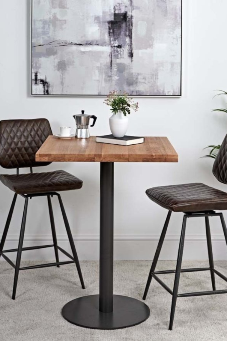 Digby Bar Stool Dark Brown